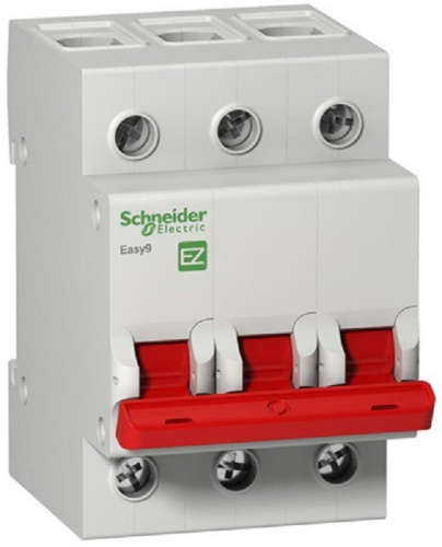 Выключатель нагрузки (мини-рубильник) Schneider Electric Easy9 3п 40А тип AC