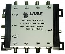Мультисвитч оконечный Lans LCT-LS 38 картинка