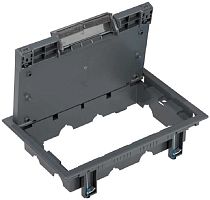 Лючок нерегулируемый Simon Connect Cima S400 4х2 мод. 187x283x66мм IP40 серый Simon — купить по цене от 6&nbsp;360 ₽ | ПрофБезопасность