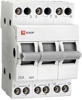 Переключатель фаз трехпозиционный EKF Basic 3п 16А тип AC