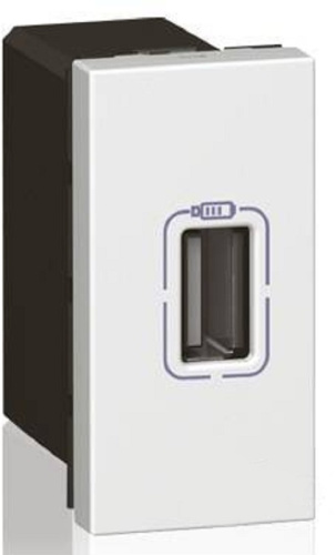 Розетка 1хUSB тип A Legrand Mosaic для кабель-канала Metra 1-м. 1 мод. белый Legrand — купить по цене от 3&nbsp;376 ₽ | ПрофБезопасность