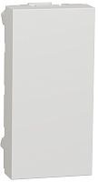 Заглушка без рамки Schneider Electric Unica Modular 1-м. 1 мод. белый