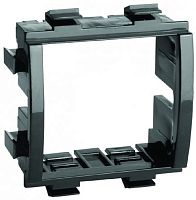 Суппорт для кабель-канала DKC In-liner Front Viva 1-м. 2 мод. черный