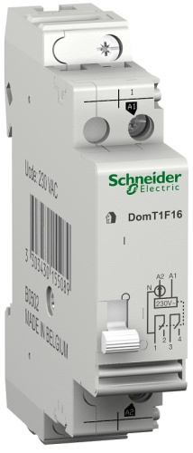 Реле импульсное на DIN-рейку Schneider Electric Домовой 1HO 16А 230В AC