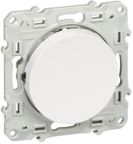 Выключатель кнопочный без рамки Schneider Electric Odace 1-кл. белый Schneider Electric — купить по цене от 637 ₽ | ПрофБезопасность