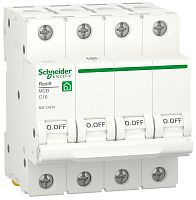 Выключатель автоматический Schneider Electric Resi9 4п 16A C 6кА 