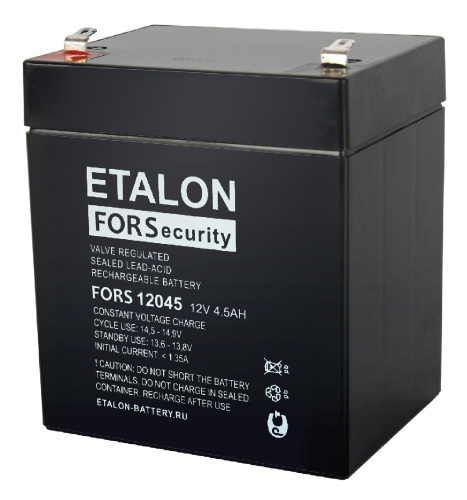 Аккумулятор ETALON FORS 12045  ETALON — купить по цене от 1&nbsp;641 ₽ | ПрофБезопасность