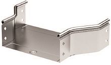 Переходник симметричный для лотка без крышки DKC S5 Combitech RRC 500х400х80 с креплением
