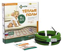 Теплый пол в стяжку одножильный ЧТК СНО-18-3294 183,0м (16,5-27,5м2) 3294Вт ЧТК — купить по цене от 24&nbsp;166 ₽ | ПрофБезопасность