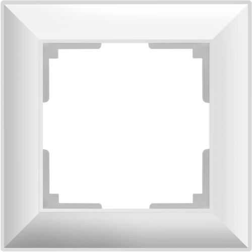 Рамка универсальная Werkel Fiore 1-м. белый картинка фото 2