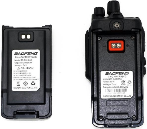 Радиостанция носимая Baofeng BF-S56 MAX 10W IP67 Baofeng — купить по цене от  | ПрофБезопасность фото 2
