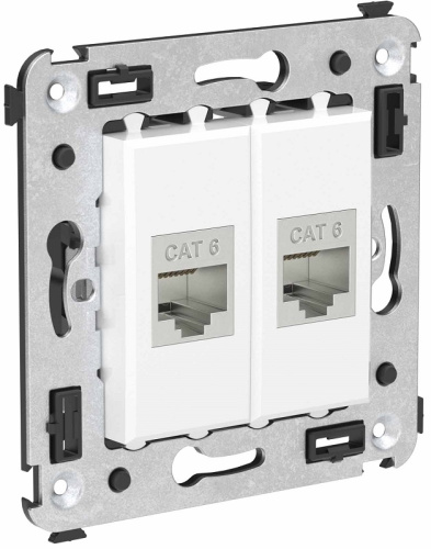 Розетка компьютерная экранированная без рамки DKC Avanti 2-м. RJ45+RJ45 6е белое облако, DKC, купить, цена, доставка, безопасность Розетка компьютерная экранированная без рамки DKC Avanti 2-м. RJ45+RJ45 6е белое облако DKC — купить по цене от 3 632 ₽ | ПрофБезопасность
