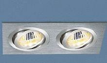 Светильник встраиваемый поворотный Elektrostandard 1011/2 MR16 CH 220В Хром Elektrostandard — купить по цене от 1&nbsp;720 ₽ | ПрофБезопасность
