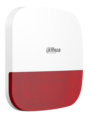 Беспроводной уличный светозвуковой оповещатель Dahua AirShield DHI-ARA13-W2(868) red фото 2