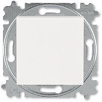 Переключатель без рамки ABB EPJ Levit 1-кл. перекрестный жемчуг/ледяной
