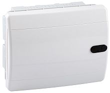 Бокс пластиковый Кэаз OptiBox ЩРВ-П-8 P-CVN-1-08-IP41 (170х218х102мм) IP40 белая дверца