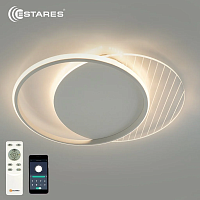 Светильник светодиодный (Люстра) ESTARES AMATO 60W 2R-APP-400x505x52-WHITE/WHITE/CLEAR-220-IP20 Estares — купить по цене от 5&nbsp;600 ₽ | ПрофБезопасность