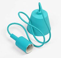 Светильник подвесной Smartbuy 230V E27 Бирюзовый/1м Smartbuy — купить по цене от 285 ₽ | ПрофБезопасность