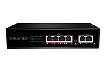 Коммутатор Tmnvision TM-7004E PoE 60Вт TMNVision — купить по цене от 3&nbsp;100 ₽ | ПрофБезопасность