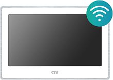 Уценка! Монитор видеодомофона CTV-M5702 Wi-Fi белый (S/N: 202305310489) CTV — купить по цене от 12&nbsp;500 ₽ | ПрофБезопасность