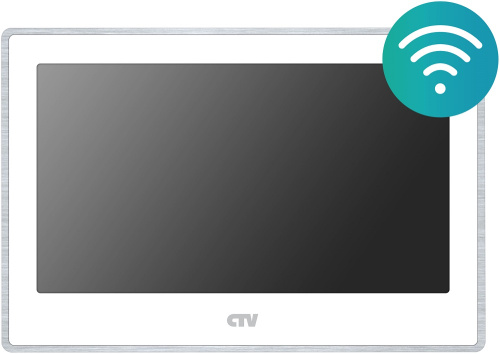 Уценка! Монитор видеодомофона CTV-M5702 Wi-Fi белый (S/N: 202305310489), CTV, купить, цена, доставка, безопасность Уценка! Монитор видеодомофона CTV-M5702 Wi-Fi белый (S/N: 202305310489) CTV — купить по цене от 12 500 ₽ | ПрофБезопасность