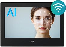 Монитор видеодомофона CTV-M5704 AI Wi-Fi черный