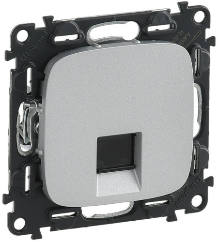 Розетка компьютерная без рамки Legrand Valena Allure 1-м. RJ45 6e алюминий, Legrand, купить, цена, доставка, безопасность Розетка компьютерная без рамки Legrand Valena Allure 1-м. RJ45 6e алюминий Legrand — купить по цене от 2 900 ₽ | ПрофБезопасность