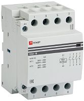 Контактор модульный EKF PROxima КМ 3п 4НО 16А 230В АС