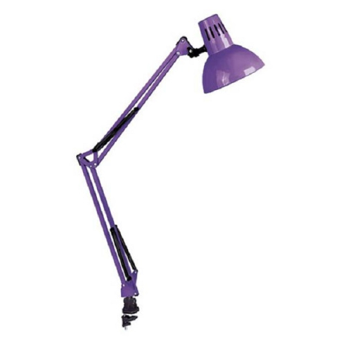 Светильник настольный на струбцине Camelion KD-312 C12 Е27 40Вт Фиолетовый, Camelion, купить, цена, доставка, безопасность Светильник настольный на струбцине Camelion KD-312 C12 Е27 40Вт Фиолетовый Camelion — купить по цене от 1 900 ₽ | ПрофБезопасность