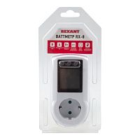 Ваттметр Rexant RX-8 Rexant — купить по цене от 1&nbsp;490 ₽ | ПрофБезопасность