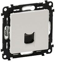 Розетка компьютерная без рамки Legrand Valena Life 1-м. RJ45 6e белый