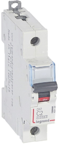 Выключатель автоматический Legrand DX3-E 10000 1п 2А C 16кА