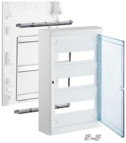 Бокс Legrand Nedbox (505x318x102мм) 3х12 ряда IP40 прозрачная дверца
