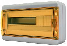 Бокс пластиковый Tekfor ЩРН-П-18 BNO 65-18-1 (290х236х102мм) IP65 оранжевая дверца картинка