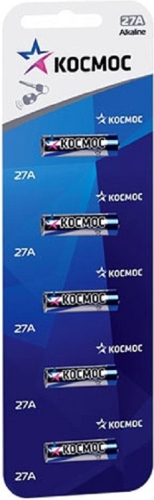 Элемент питания Космос 27А (блист.5 шт) (батарейка) картинка