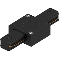 Коннектор для шинопровода прямой Feron LD1006 Однофазный Черный IP20 Feron — купить по цене от 200 ₽ | ПрофБезопасность