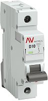 Выключатель автоматический EKF Averes AV-6 1п 10А D 6кА