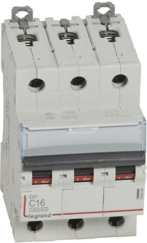 Выключатель автоматический Legrand DX3-E 10000 3п 16А C 16кА