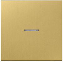 Лицевая панель Jung LS990 metal для 1-кл. выключателя с подсветкой латунь Jung — купить по цене от 9&nbsp;241 ₽ | ПрофБезопасность