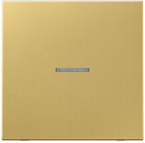 Лицевая панель Jung LS990 metal для 1-кл. выключателя с подсветкой латунь Jung — купить по цене от 9&nbsp;241 ₽ | ПрофБезопасность