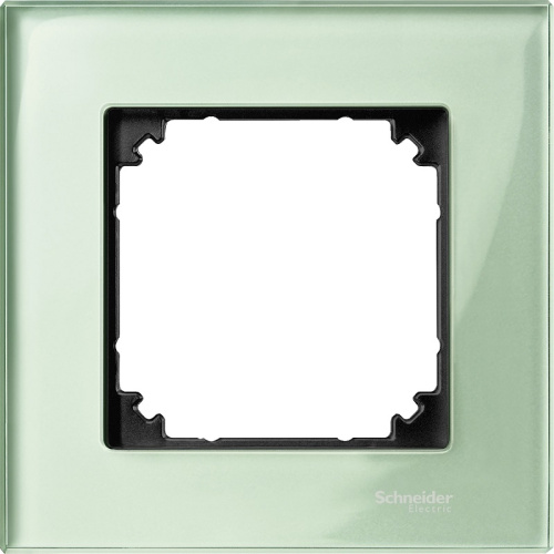 Рамка универсальная Schneider Electric Merten M-Elegance 1-м. стекло изумруд Schneider Electric — купить по цене от 3&nbsp;107 ₽ | ПрофБезопасность