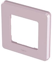 Рамка универсальная Legrand Inspiria 1-м. розовый