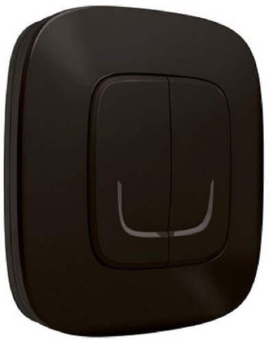 Умный выключатель беспроводной Valena Allure Netatmo 2-кл. IP20 антрацит Legrand — купить по цене от 6&nbsp;123 ₽ | ПрофБезопасность