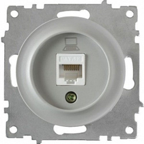 Розетка компьютерная без рамки OneKeyElectro Florence 1-м. RJ45 5e серый, OneKey, купить, цена, доставка, безопасность фото 2 Розетка компьютерная без рамки OneKeyElectro Florence 1-м. RJ45 5e серый OneKey — купить по цене от 270 ₽ | ПрофБезопасность фото 2