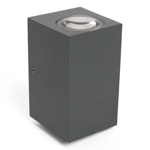 Светильник светодиодный уличный Бостон DH055, 2*5W 800Lm 4000К IP54 квадрат серый Feron — купить по цене от 700 ₽ | ПрофБезопасность