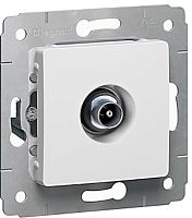 Розетка TV Оконечная без рамки Legrand Cariva 1-м. белый  Legrand — купить по цене от 804 ₽ | ПрофБезопасность