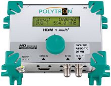 Модулятор HDMI в DVB-T/C Polytron HDM 1 multi POLYTRON — купить по цене от 99&nbsp;000 ₽ | ПрофБезопасность