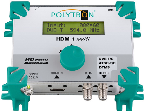 Модулятор HDMI в DVB-T/C Polytron HDM 1 multi, POLYTRON, купить, цена, доставка, безопасность Модулятор HDMI в DVB-T/C Polytron HDM 1 multi POLYTRON — купить по цене от 99 000 ₽ | ПрофБезопасность