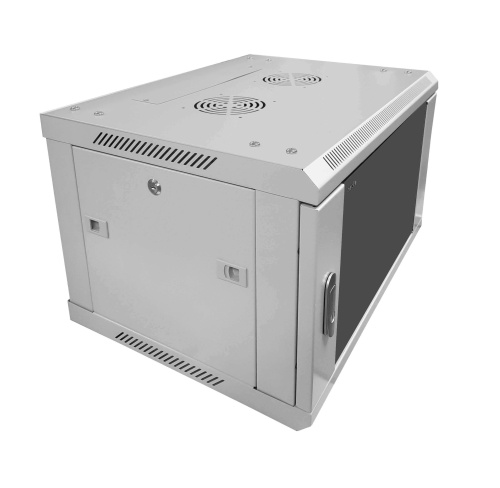 Шкаф настенный 19″ Netko WMA 15U (600х600х768) серый, разобранный Netko — купить по цене от 27&nbsp;000 ₽ | ПрофБезопасность фото 2