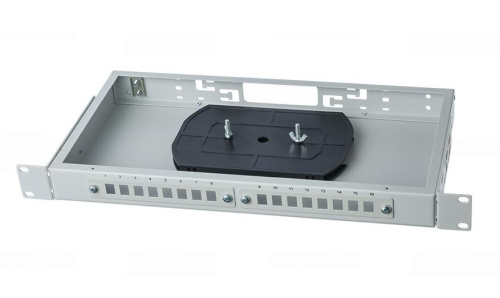 Кросс оптический стоечный 19" (ШКОС) 16 портов 1U КОР-16-Ц